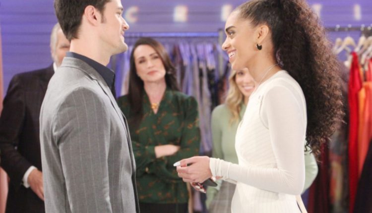 The Bold and The Beautiful Matthew Atkinson Zoe Buckingham (Kiara Barnes)