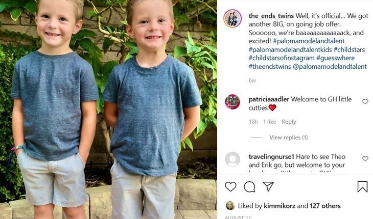 General Hospital – Wiley Quartermaine-Corinthos (Caleb And Kyler Ends)