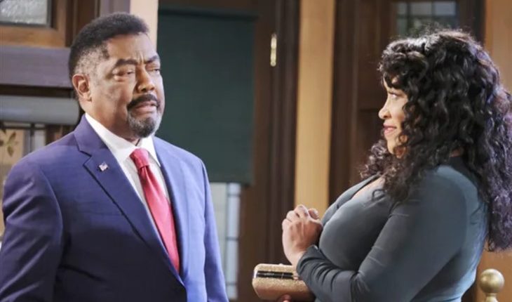 Days Of Our Lives - Abe Carver (James Reynolds) Paulina Price (Jackee Harry). - Soap Opera Spy