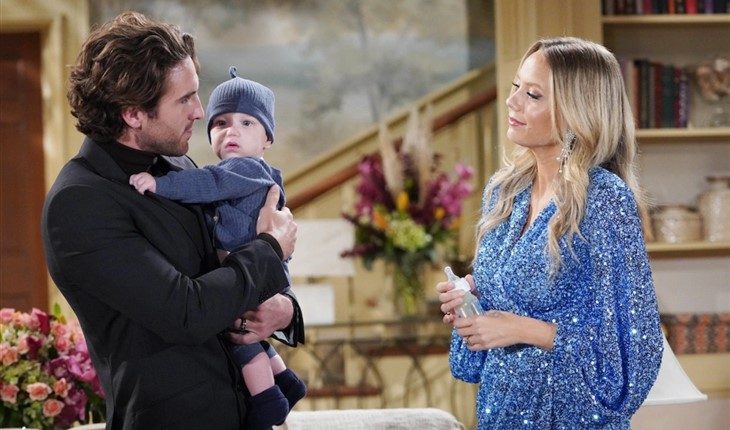The Young And The Restless - Dominic Newman-Abbott-Winters-Chancellor  (River and Rainn Ware) - Soap Opera Spy