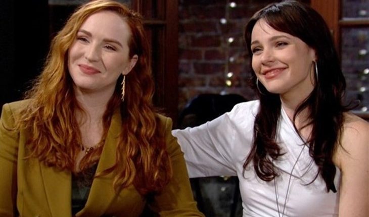 The Young And The Restless – Mariah Copeland (Camryn Grimes) and Tessa Porter (Cait Fairbanks)