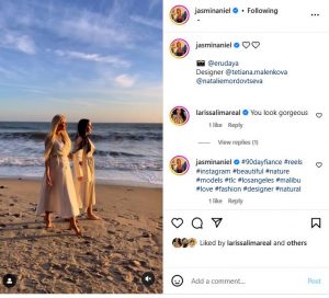 90 Day Fiancé Star Natalie Mordovtseva Spotted Modeling With Co-Star