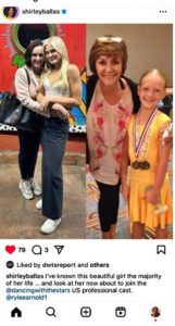 Accidental Leak Reveals Rylee Arnold In Dancing With The Stars - Soap