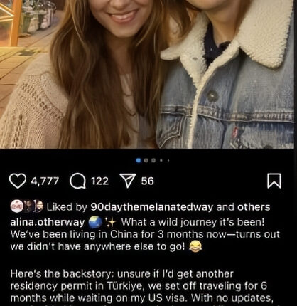 Steven Johnson and Alina Moved To China – Via Reddit