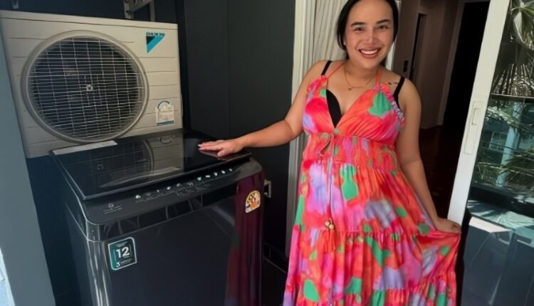 Suwan With The New Washing machine – Instagram