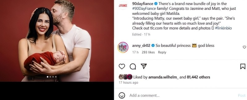 Jasmine And Matt Welcome Their Baby - @90dayfiance - Instagram
