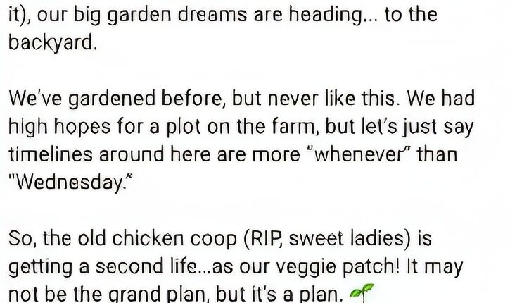 The flower farm is still a pipe dream – Via Reddit