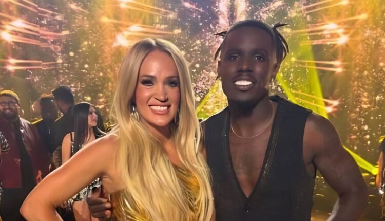 Carrie Underwood With Jamal Roberts – ABC – Instagram