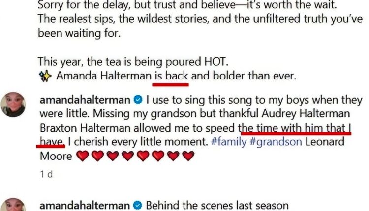 3 show-ending hints from Amanda – Instagram