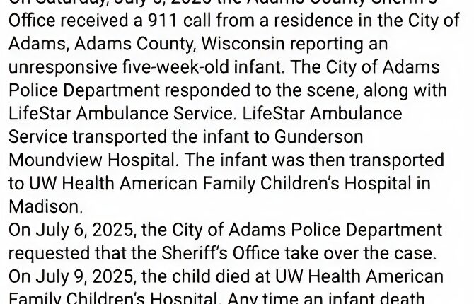 Adams County Investigation Statement- Via Instagram