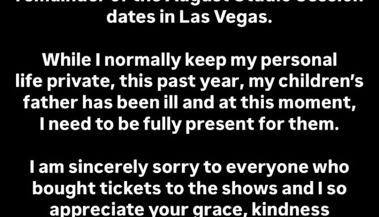 The Message about Kelly’s postponement – @kellyclarkson – Instagram