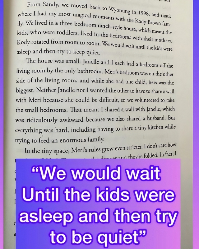 Christine's book details sleeping with the kids - Via Without A Crystal Ball - Instagram