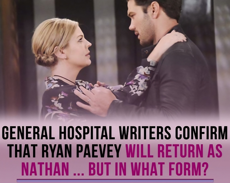 Writers confirm Ryan's Return - @thesoapcentral - Instagram
