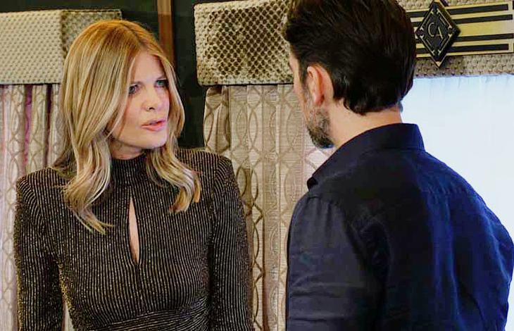 The Young And The Reckless Spoilers: Phyllis And Cane Pulled To Each Other  - Sparks Fly - Soap Opera Spy